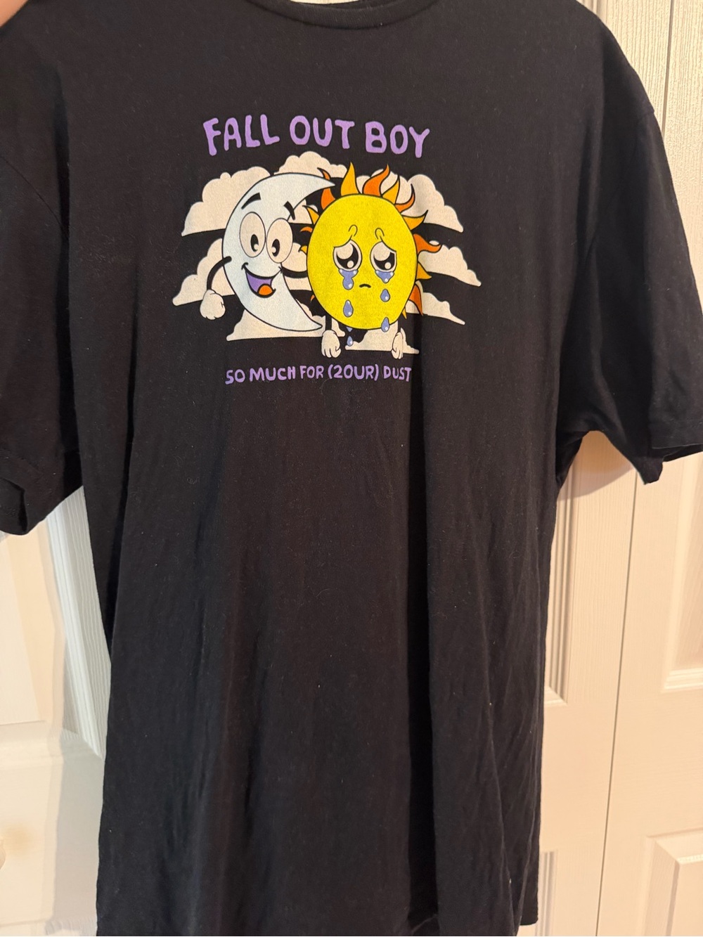 Fall out boy Black Graphic Tee - 'So Much for (2our) Dust'